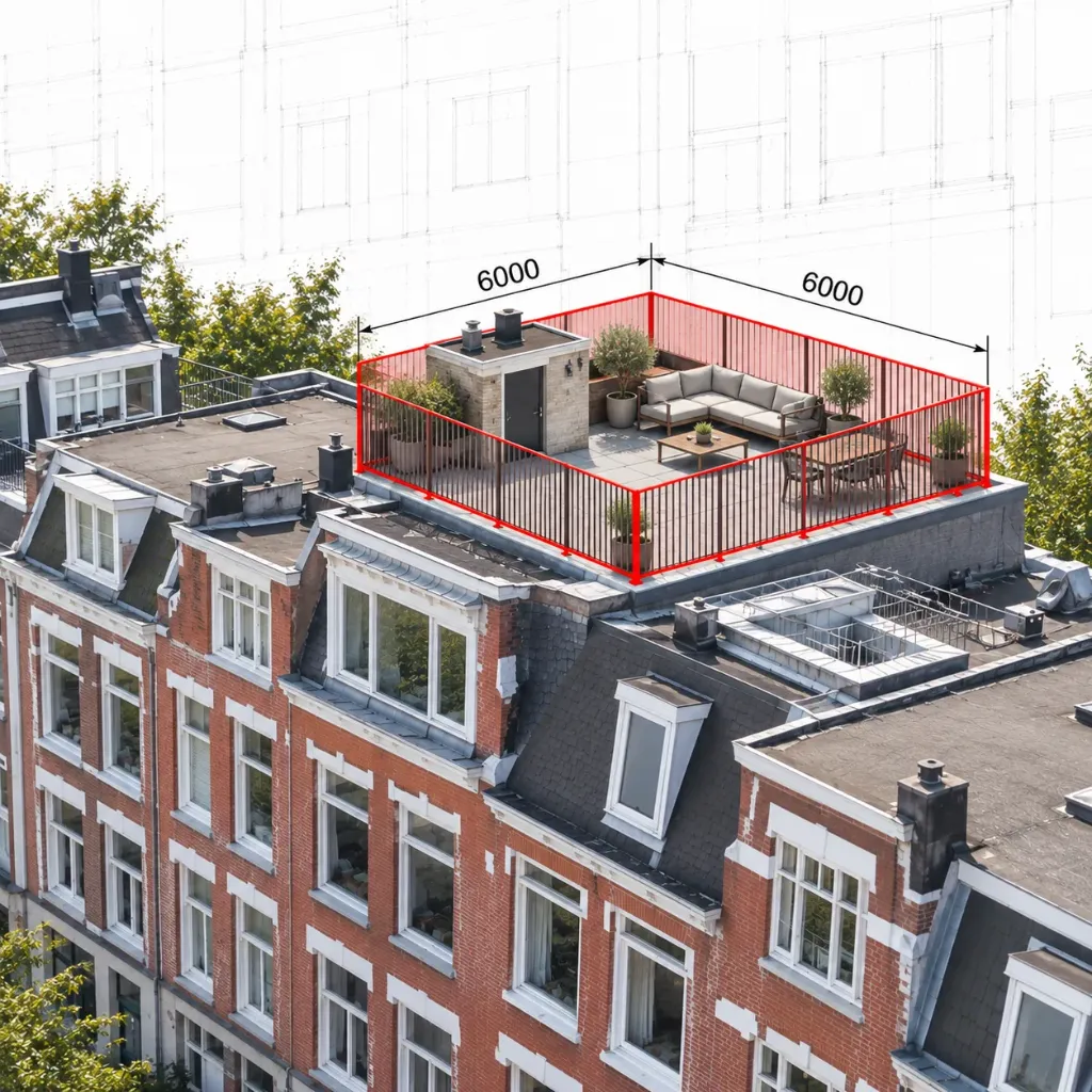 Constructieberekening dakterras (-, -, Standaardlevering ca. 4 weken)