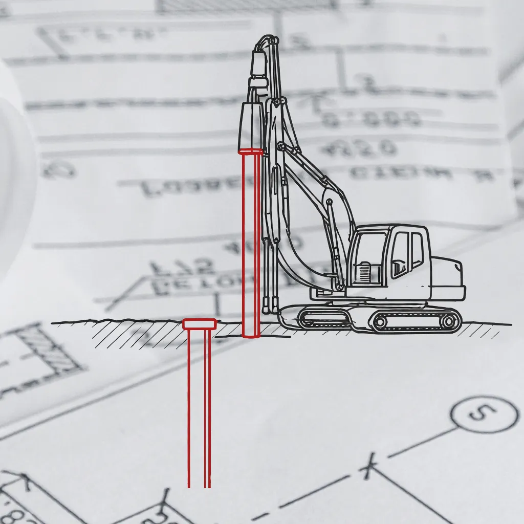 Paalberekening (stalenbuispaal) (Standaardlevering ca. 4 weken)